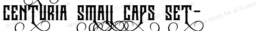 Centuria Small Caps Set字体转换
